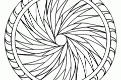 Mandala a colorier zen relax gratuit 5